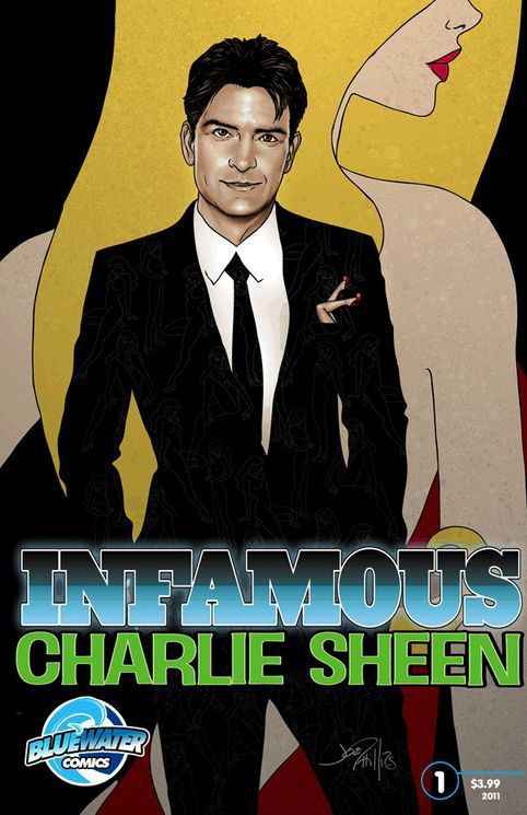 charlie sheen comic book tigerblood