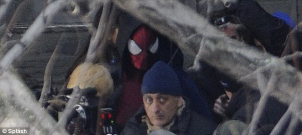 Amazing Spider-Man 2 Set Photo costume 2