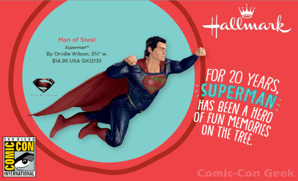 2013 SDCC Exclusive Hallmark Man of Steel Superman