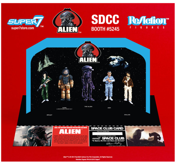 2013 SDCC Exclusives ALIEN REACTION FIGURE “EARLY BIRD PACKAGE”