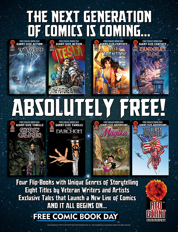 Red Giant Free Comic Book Day 2014