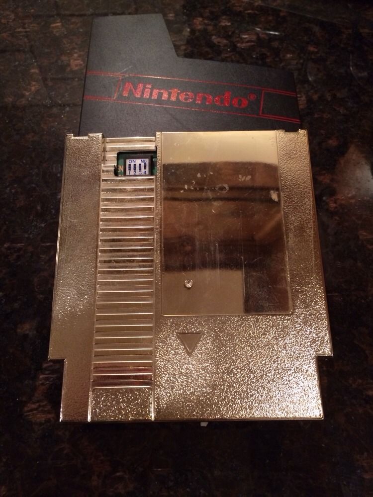 NES Nintendo World Championship GOLD Cart
