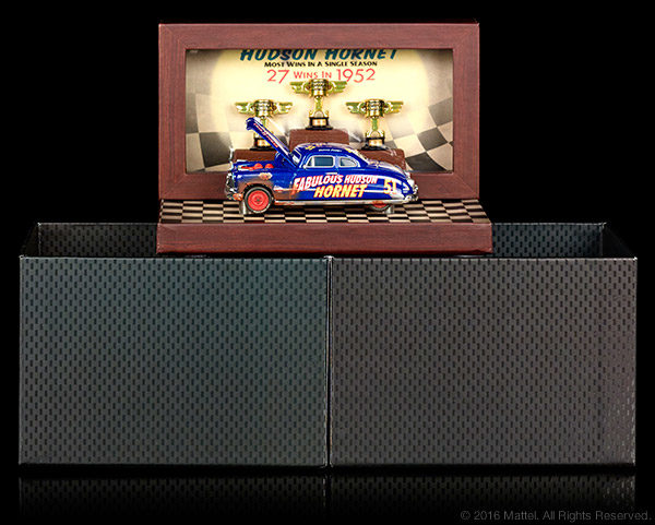 2016 SDCC Disney Pixar Cars Precision Series Die-Cast Dirt Track Fabulous Hudson Hornet Vehicle